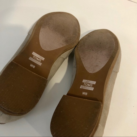 TOMS Julie Flats Size 6 Desert Taupe - Picture 5 of 5